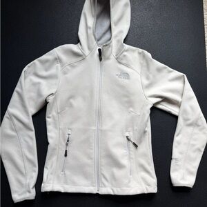 The North Face Windwall Women's White Fleece Jacket